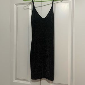Little black sparkle dress